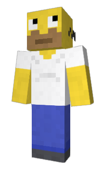 Minecraft skin Spongeblob