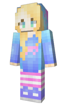 Minecraft skin BrightGirl