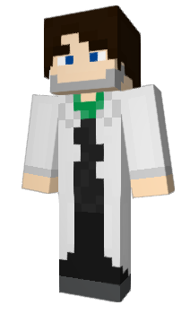 Minecraft skin Doctor_Black