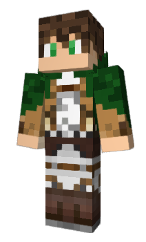 Minecraft skin ErenAckerman