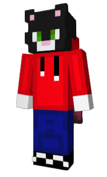 Minecraft skin CatFanPL