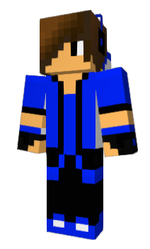 Minecraft skin skittleman