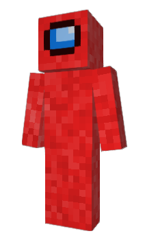 Minecraft скин по нику AmongUsFan