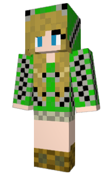 Minecraft скин по нику littlegirll