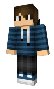 Minecraft скин по нику Blue_Sam