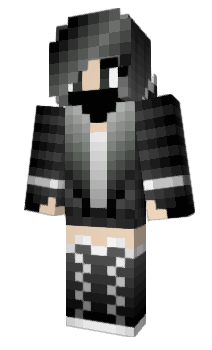 Minecraft skin GirlOfDarkness