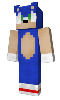 Minecraft skin albinohedgehog