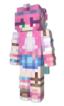 Minecraft скін по ніку LadyLilySamurai
