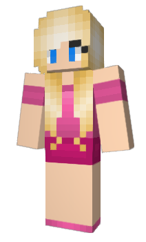 Minecraft skin BarbieGirl