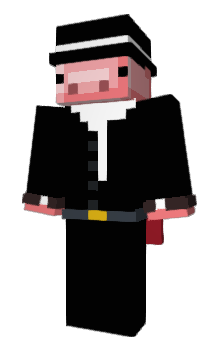 Minecraft skin PigInASuit