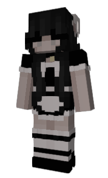 Minecraft skin Moon_Black124