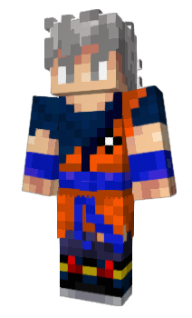 Minecraft skin Goku021