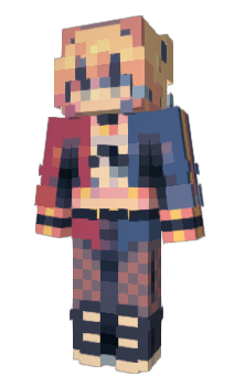 Minecraft скін по ніку HarleyQuinnOG