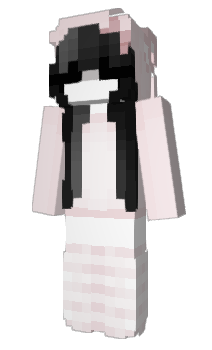 Minecraft скин по нику powerrangerpink