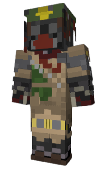 Minecraft скин по нику halvia