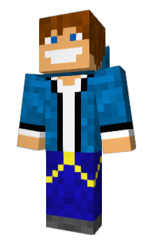 Minecraft skin Plejk