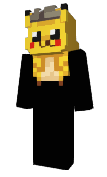 Minecraft skin BlackDK