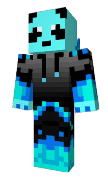 Minecraft skin BlueIronMan