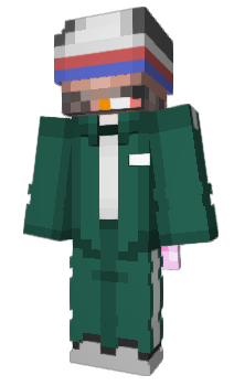Minecraft скін по ніку Number_K
