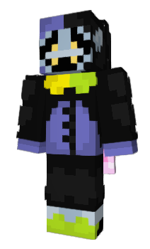 Minecraft скин по нику Number_K