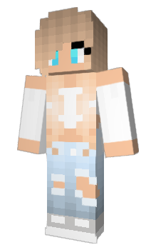Minecraft skin RainbowYoshiGirl