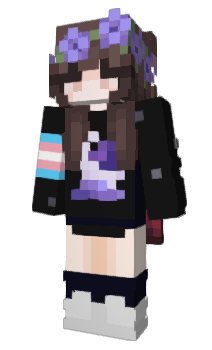 Minecraft скин по нику yunawolfie