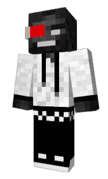 Minecraft skin lobanjica