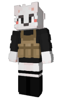 Minecraft скин по нику Wolf3x