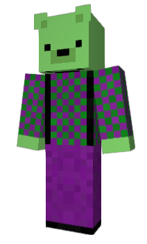 Minecraft скин по нику SlimeQueen