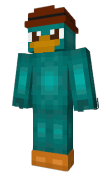 Minecraft скин по нику PlatypiYT