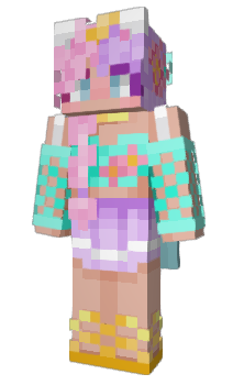 Minecraft скин по нику NikkiPixel