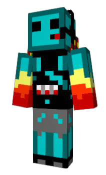 Minecraft скин по нику BlueCubes