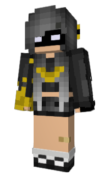 Minecraft skin batgirl053