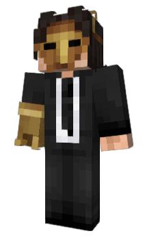 Minecraft скин по нику Gold_Mask
