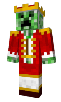 Minecraft скин по нику KingCreeper313