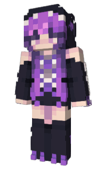 Minecraft skin VioletLilac