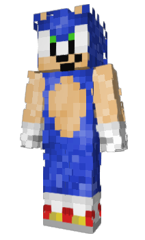 Minecraft скин по нику Classic_Sonic