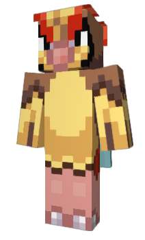 Minecraft скін по ніку MegaPidgeot