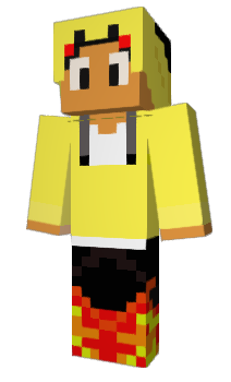 Minecraft skin Pika_Pyro