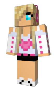 Minecraft скин по нику Blondpurple