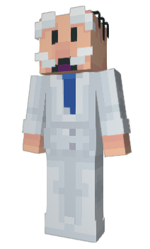 Minecraft skin AjoloteMorado