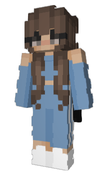 Minecraft skin Blueylinn