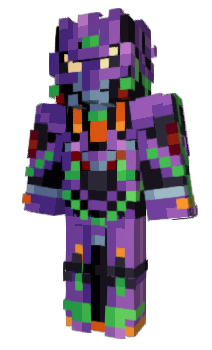 Minecraft skin Eva012
