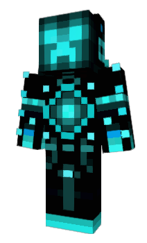 Minecraft скін по ніку GlowCreeper