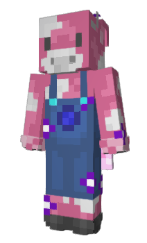 Minecraft skin RoseCow