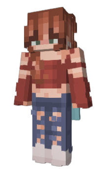 Minecraft скин по нику mallygirl