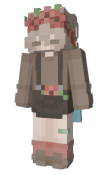 Minecraft скін по ніку SillyFlowers
