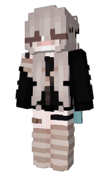 Minecraft скін по ніку blurgirl
