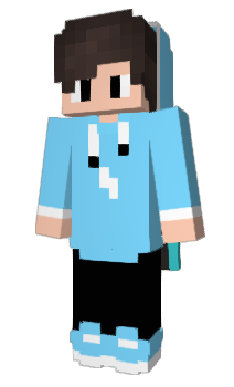 Minecraft скин по нику BLUEMC1288