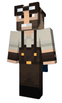 Minecraft skin TheGoldenDK